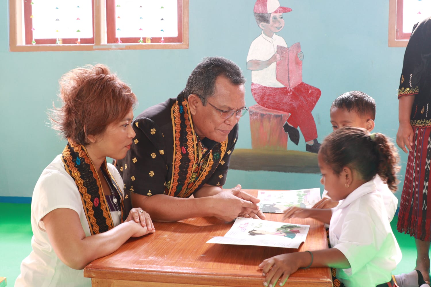 Bupati Nagekeo Meresmikan Perpustakaan Ramah Anak di Kecamatan Keo Tengah (11)