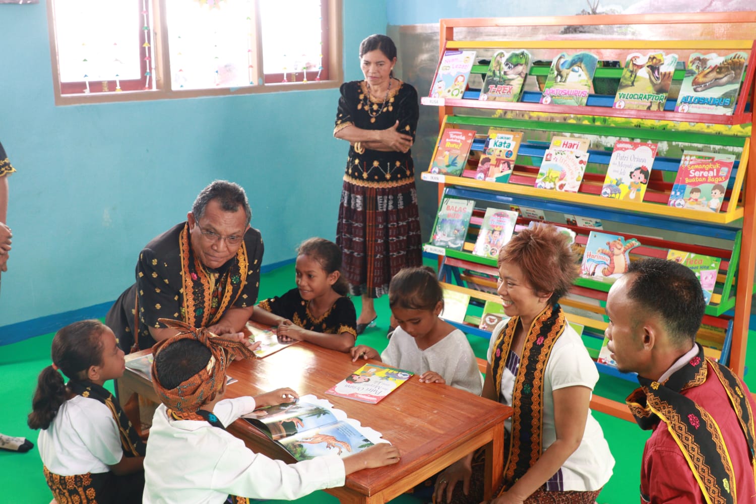 Bupati Nagekeo Meresmikan Perpustakaan Ramah Anak di Kecamatan Keo Tengah (12)