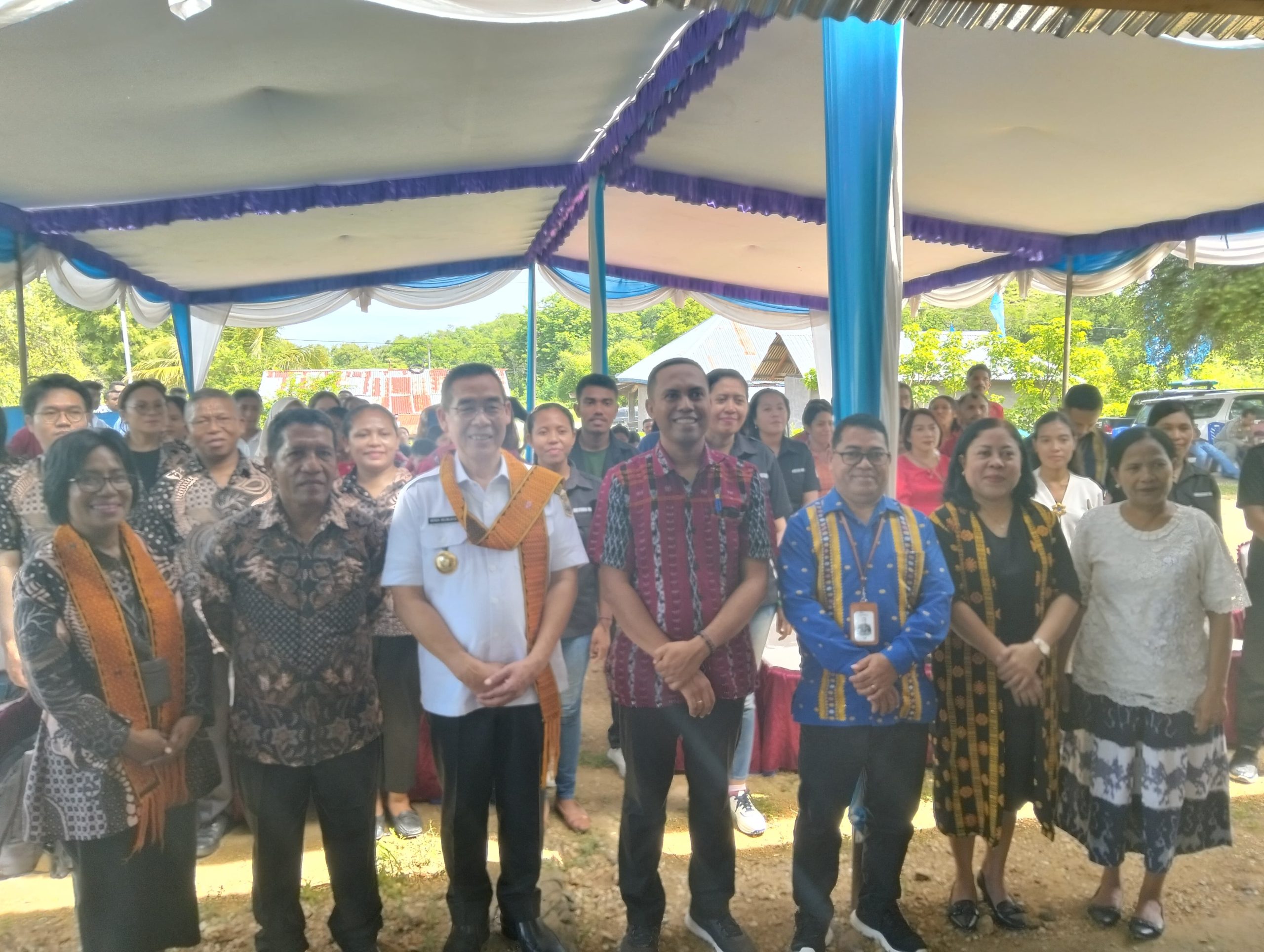 Pj Bupati Nagekeo Meresmikan Pojok Statistik di Kampus INF (5)