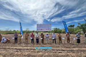 Bupati Nagekeo Hadiri Acara Temu Usaha Ketahanan Pangan; Pengembangan Hortikultura di Pondok Milenial Anakoli