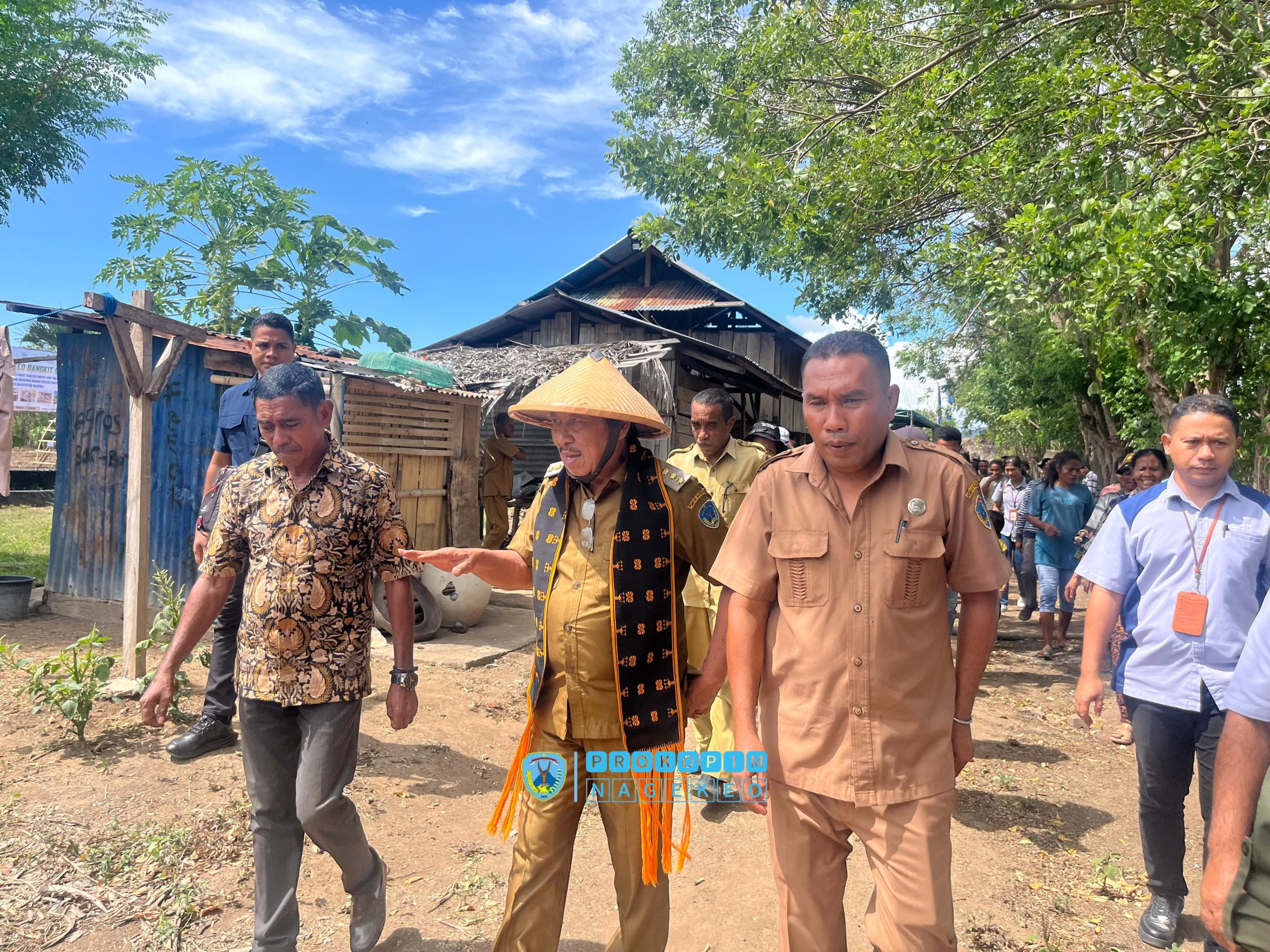 Bupati Nagekeo Hadiri Acara Temu Usaha Ketahanan Pangan; Pengembangan Hortikultura di Pondok Milenial Anakoli (2)