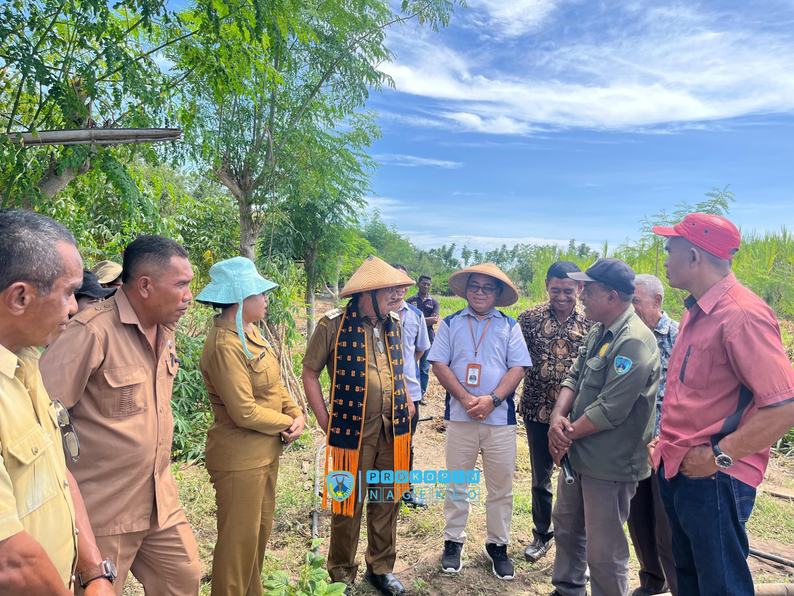 Bupati Nagekeo Hadiri Acara Temu Usaha Ketahanan Pangan; Pengembangan Hortikultura di Pondok Milenial Anakoli (5)