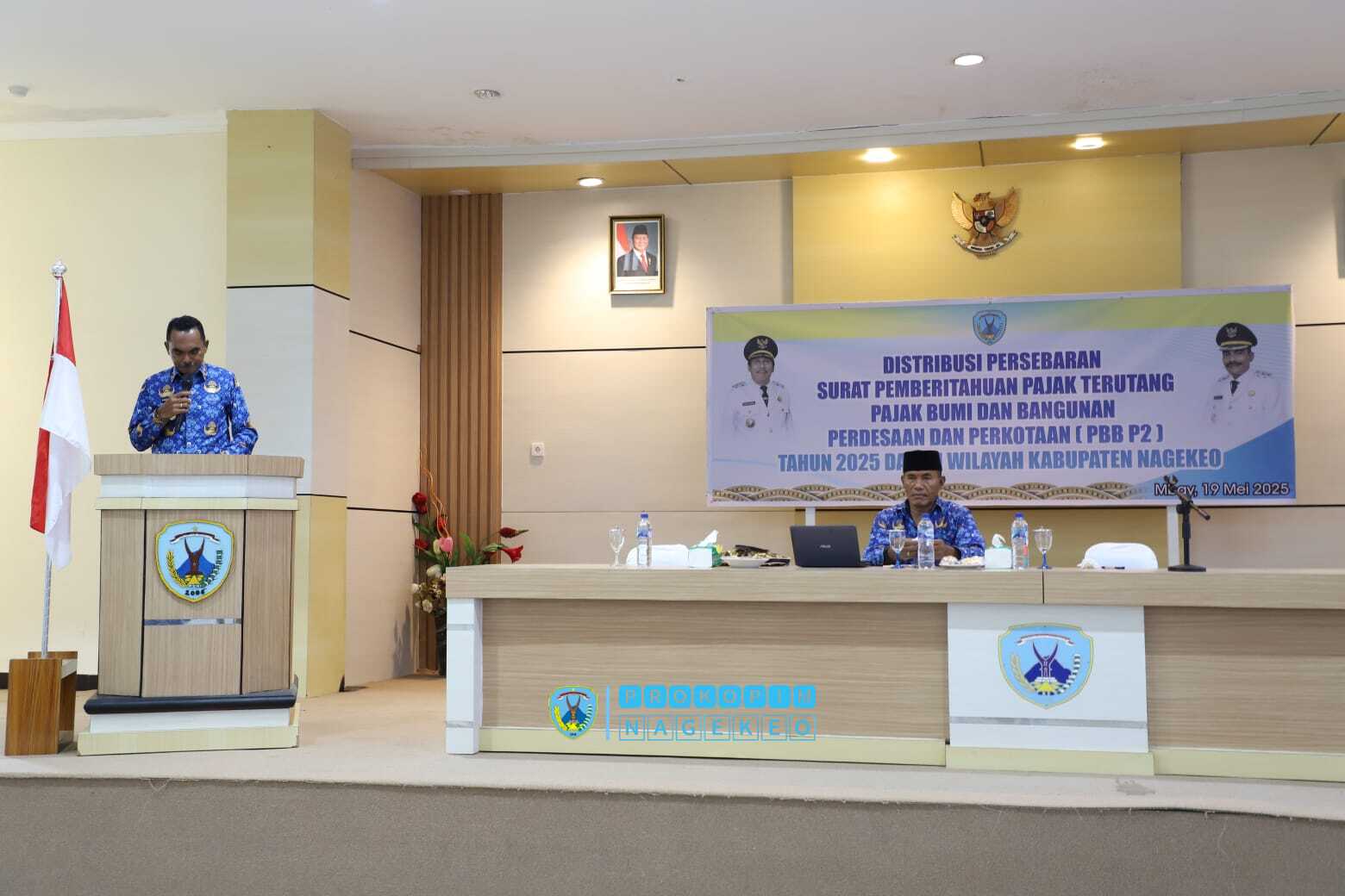 Distribusi Persebaran SPPT Pajak Bumi dan Bangunan Pedesaan dan Perkotaan Tahun 2025 Dalam Wilayah Kabupaten Nagekeo Resmi Dilakukan (2)