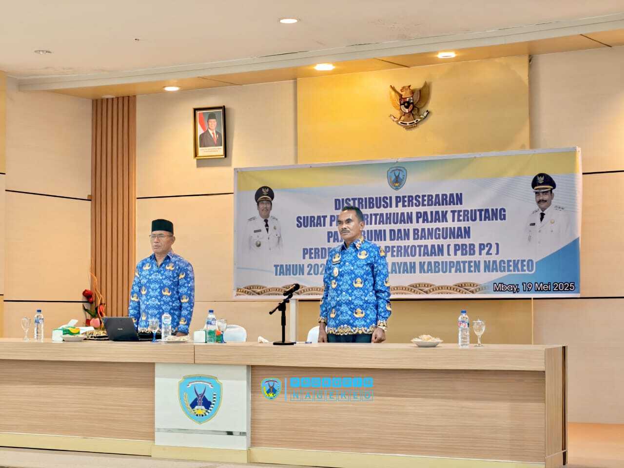 Distribusi Persebaran SPPT Pajak Bumi dan Bangunan Pedesaan dan Perkotaan Tahun 2025 Dalam Wilayah Kabupaten Nagekeo Resmi Dilakukan (4)