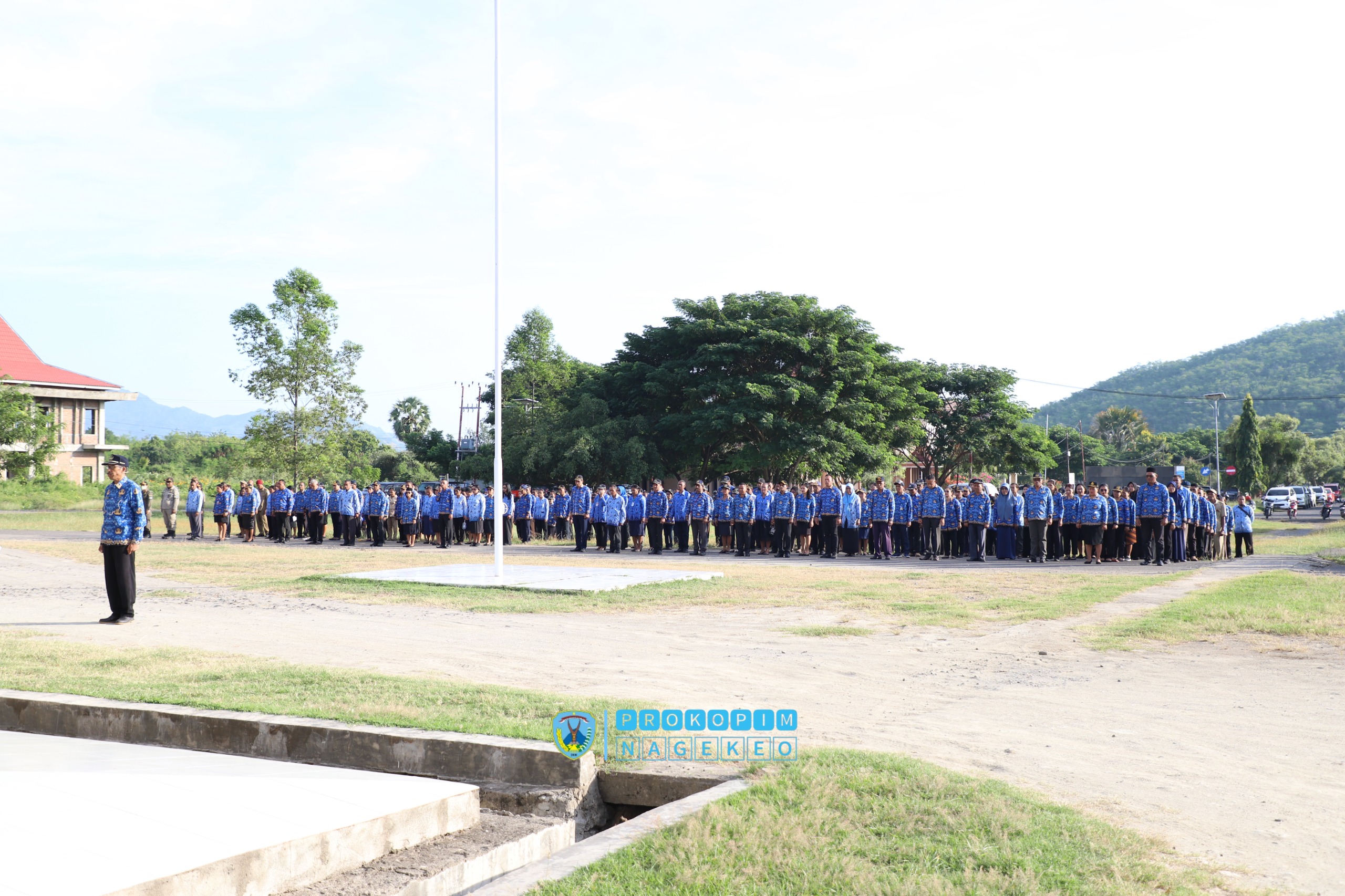 Wakil Bupati Nagekeo Pimpin Apel Kesadaran Korpri 1