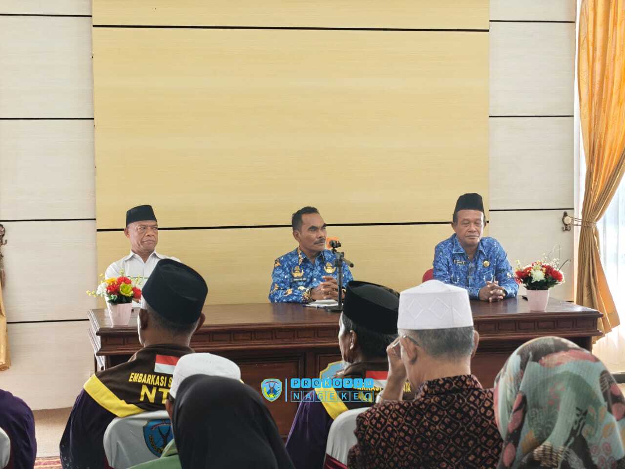 Wakil Bupati Nagekeo melepas Jemaah Calon Haji Kabupaten Nagekeo Tahun 1446 H2025 M (2)