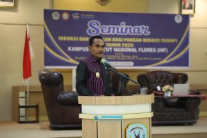 Wakil Bupati Nagekeo Membuka Kegiatan Seminar Inovasi Dan Gerakan Aksi Pangan Bergizi 2025