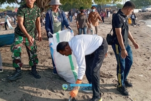 Wakil Bupati Nagekeo Pimpin Aksi Nyata Bersih Sampah Plastik