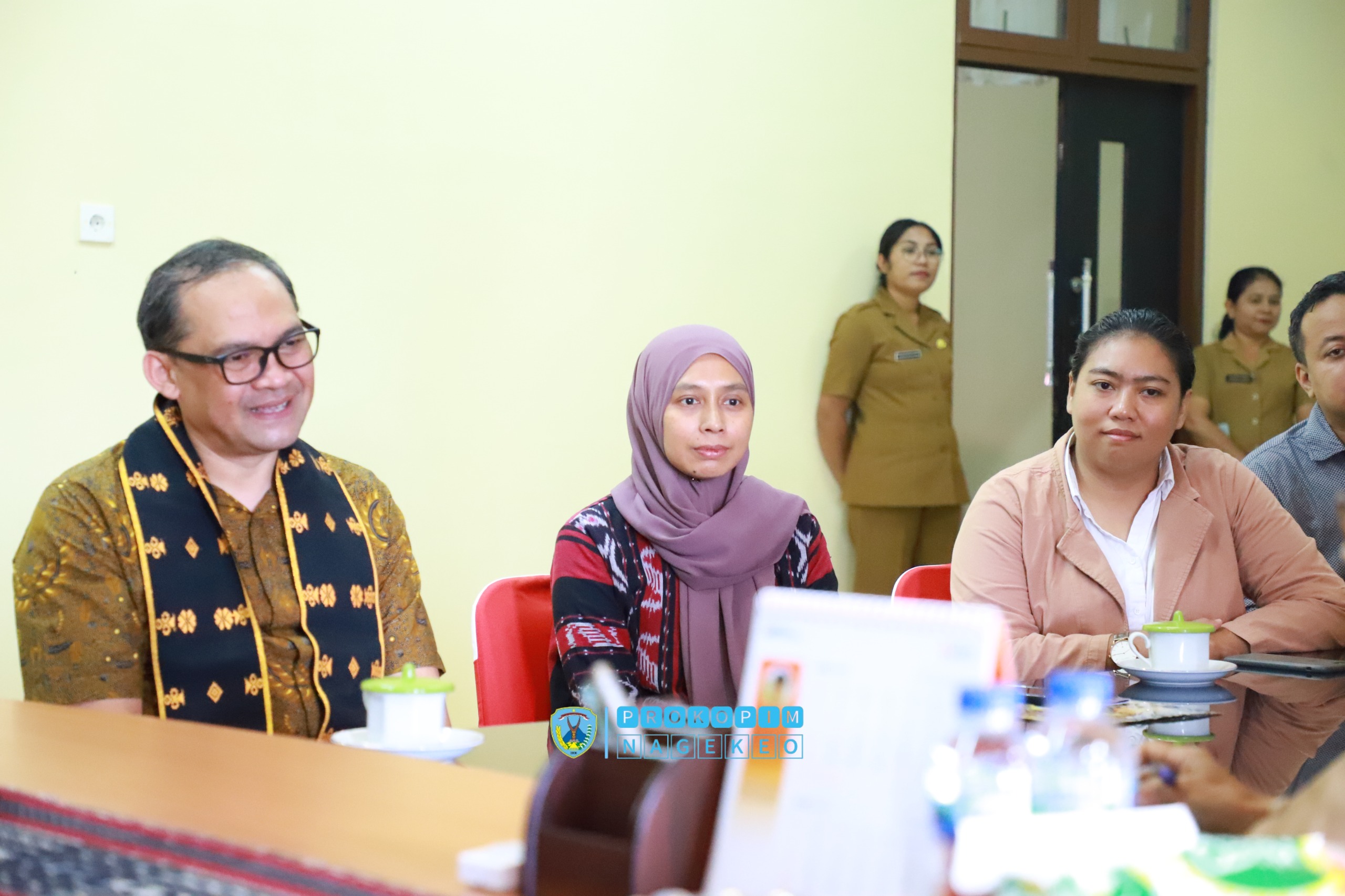 Bupati Nagekeo Audiensi bersama Tim Pengabdian Masyarakat-FISIP Universitas Brawijaya Malang (3)