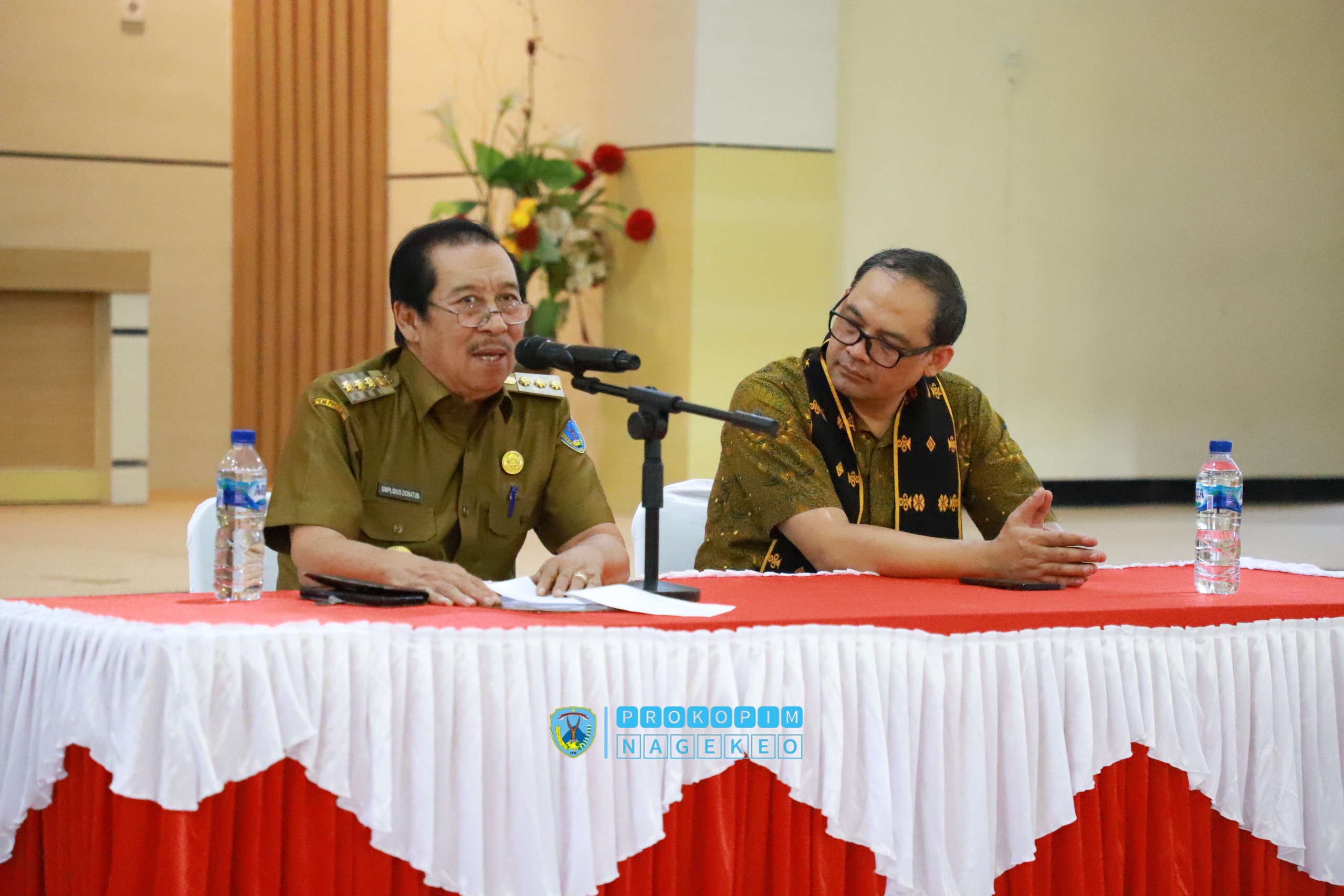 Bupati Nagekeo Buka FGD Pengabdian Masyarakat - Fisip Universitas Brawijaya Malang (1)