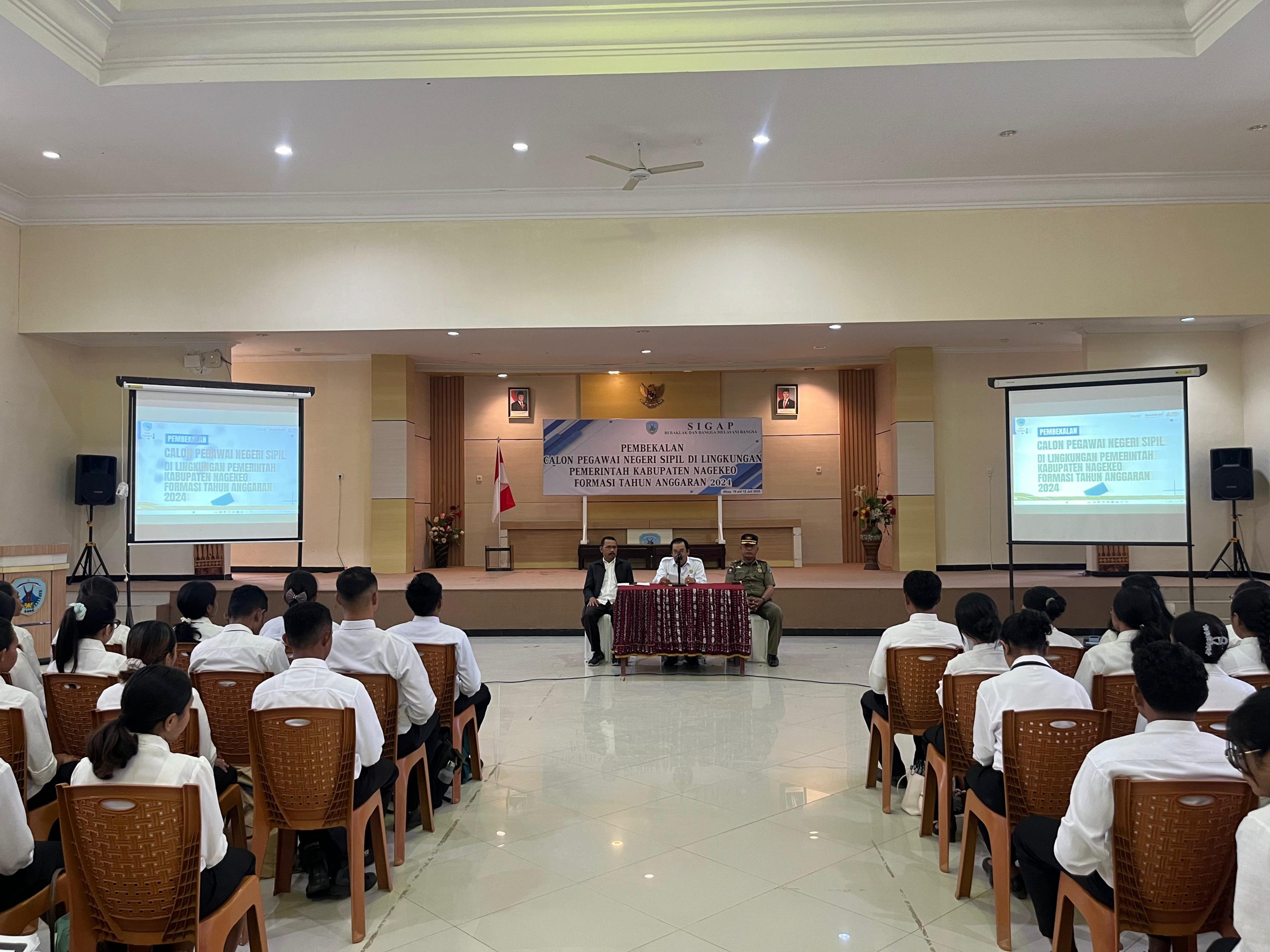 Pemerintah Kabupaten Nagekeo Gelar Pembekalan Bagi 283 CPNS Formasi 2024 Tegaskan Semangat Pengabdian dan Profesionalisme ASN (1)