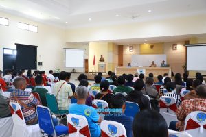 Wakil Bupati Nagekeo Membuka Kegiatan Sosialisasi Kerja Sama Pemda Nagekeo Dengan  ITS Mandala Jember