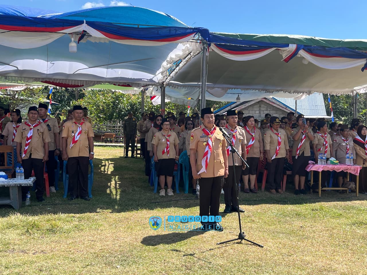 Bupati Nagekeo Pimpin Apel Hari Pramuka ke-64 Tahun 2025 (2)