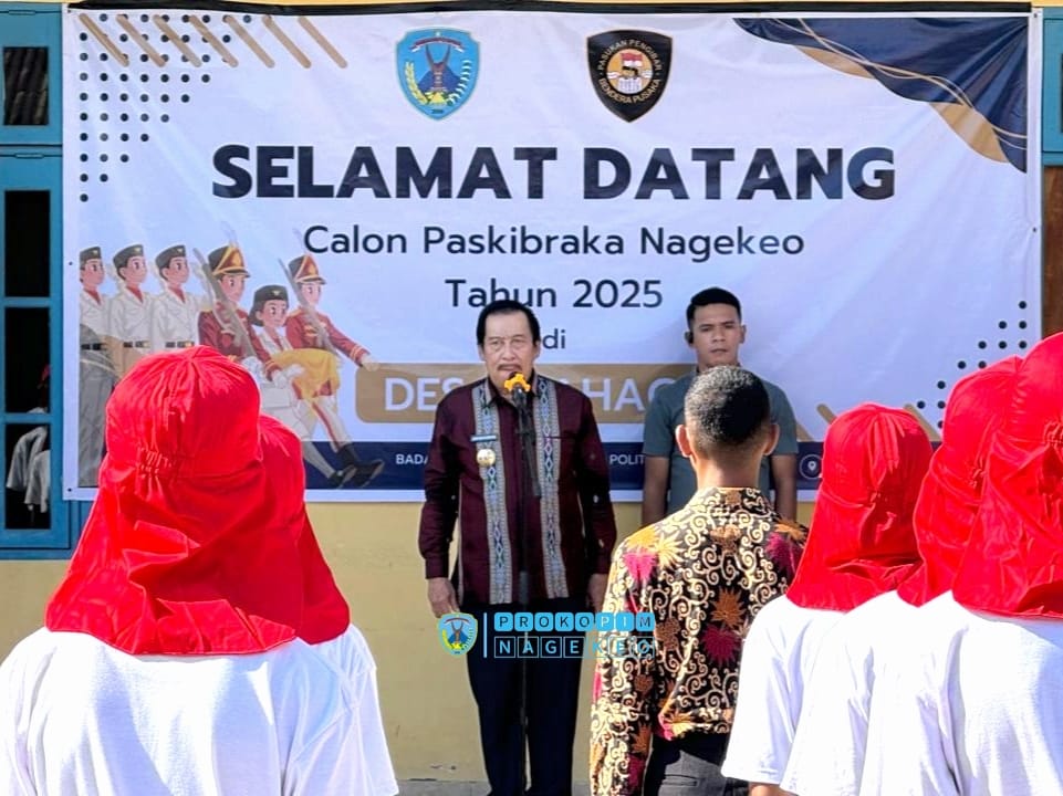 Pembukaan Diklat Paskibraka Kabupaten Nagekeo Tahun 2025 (7)
