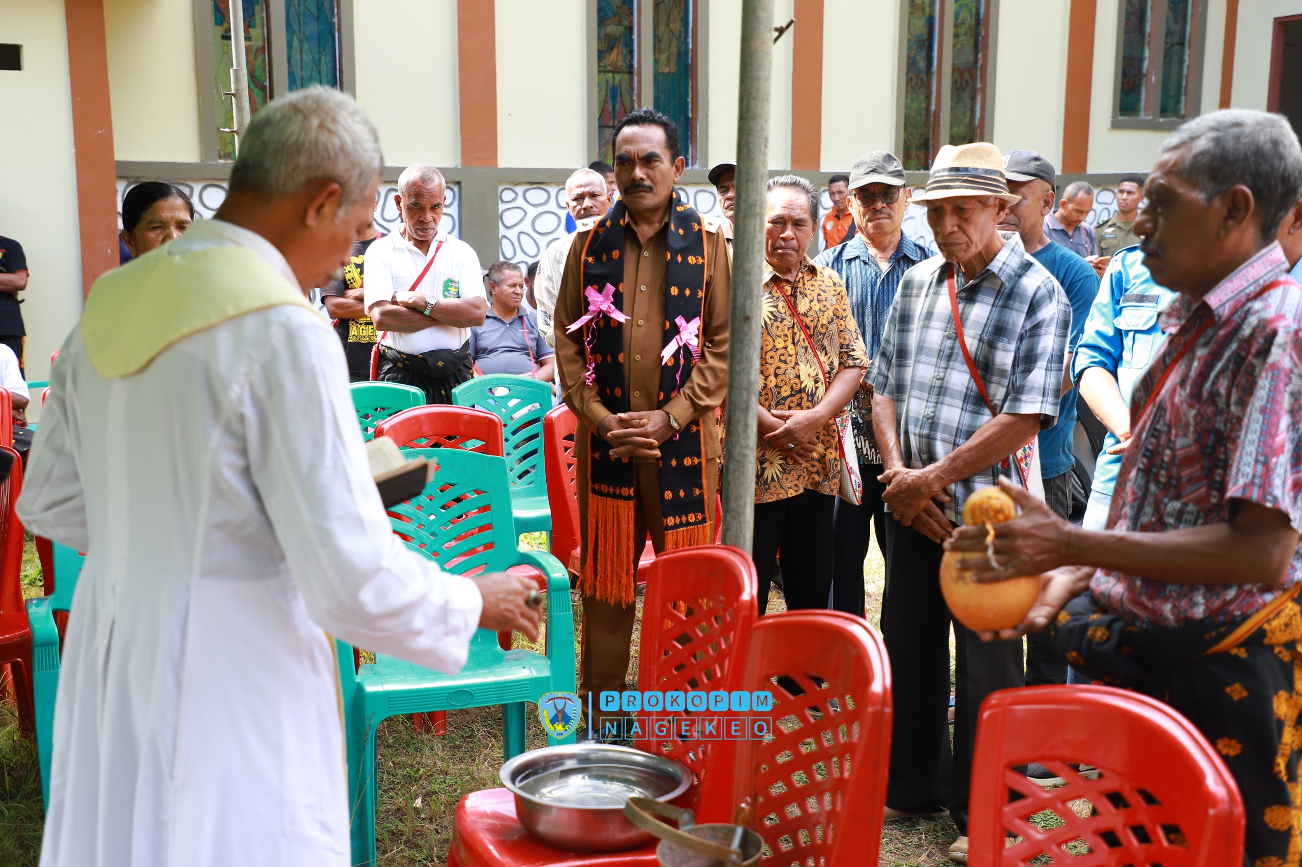 Rumah Pastoran Stasi St. Lukas Nagesapadhi Resmi Dibangun (1)