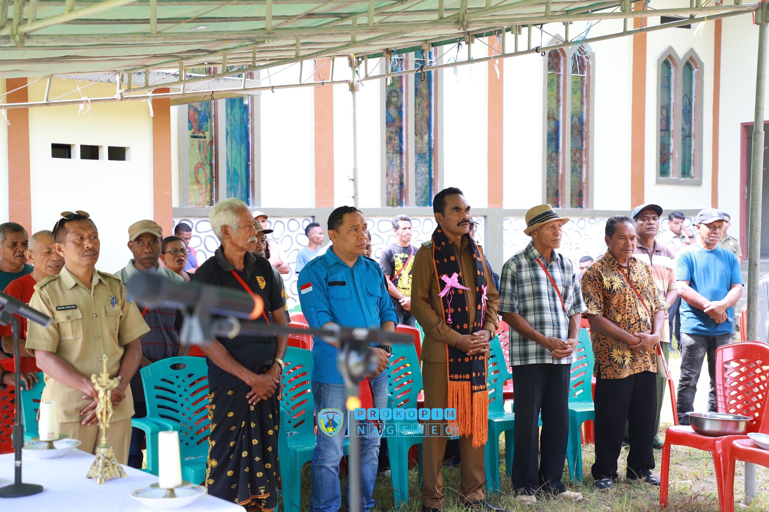 Rumah Pastoran Stasi St. Lukas Nagesapadhi Resmi Dibangun (9)