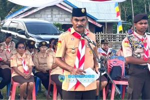 Wakil Bupati Nagekeo Buka Kegiatan Perkemahan Pramuka Tingkat Kwartir Cabang Nagekeo