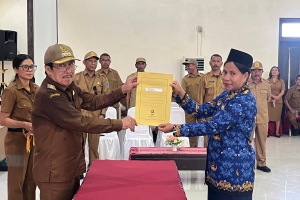 Bupati Nagekeo Serahkan 390 SK Pengangkatan PPPK Lingkup Pemerintah Kabupaten Nagekeo Formasi TA 2024 Tahap 1 & 2
