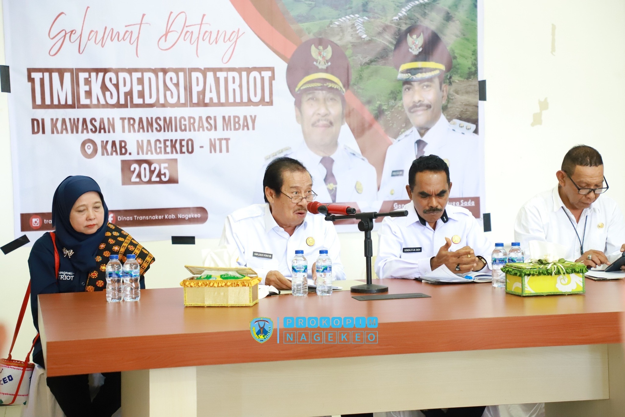 Bupati dan Wakil Bupati Nagekeo Terima Tim Ekspedisi Patriot ITB Bandung (1)