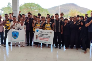Wakil Bupati Nagekeo Lepas Keberangkatan Kontingen POPDA VII Tingkat Provinsi NTT