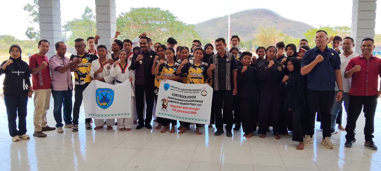 Wakil Bupati Nagekeo Lepas Keberangkatan Kontingen POPDA VII Tingkat Provinsi NTT (1)