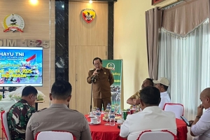 Bupati Nagekeo Hadiri Acara Syukuran Peringatan HUT TNI ke-80