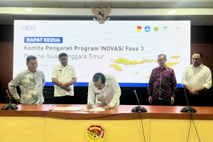 Bupati Nagekeo Hadiri Rapat Kedua Komite Pengarah Program INOVASI Fase 3 Provinsi Nusa Tenggara Timur
