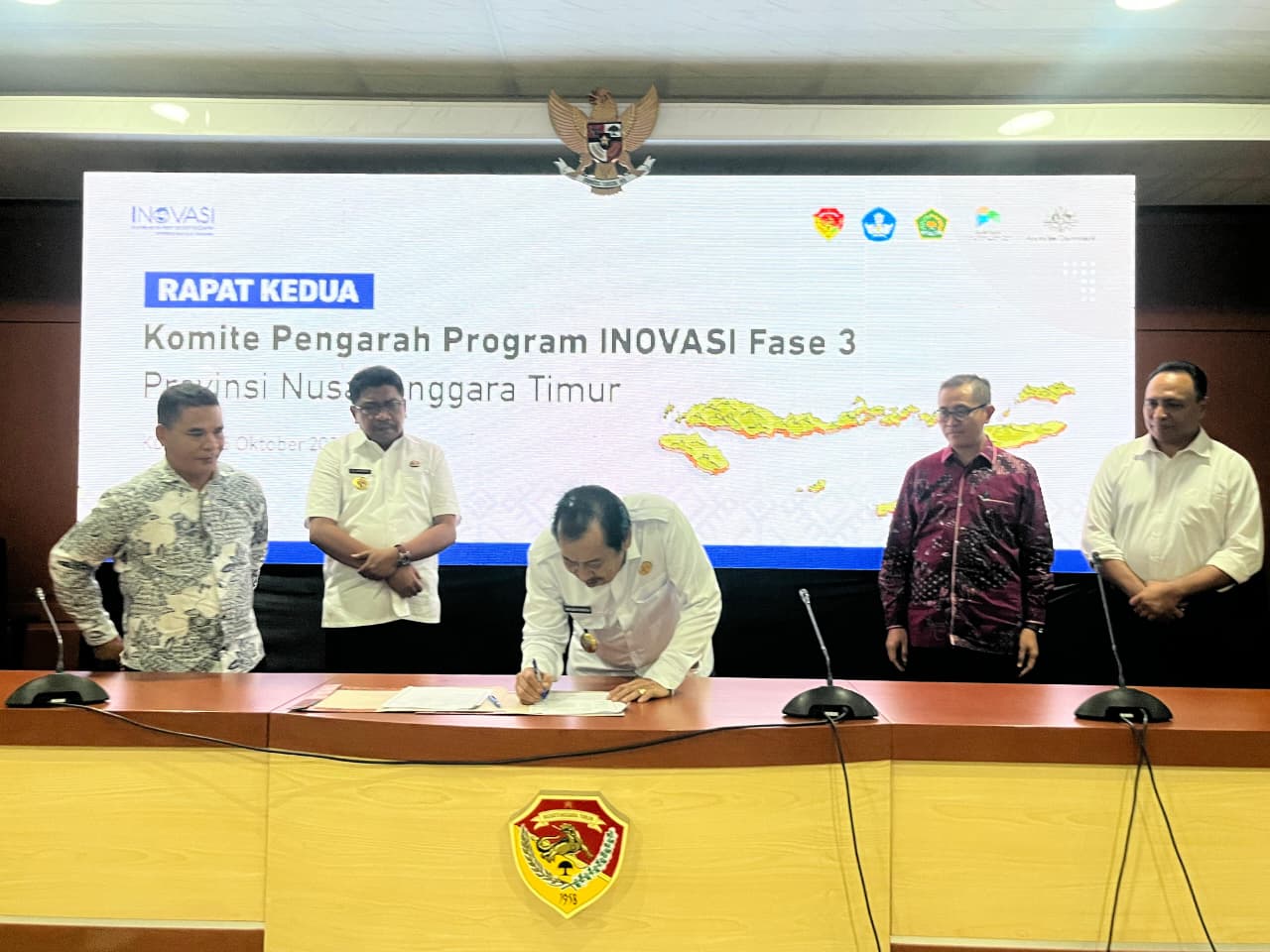 Bupati Nagekeo Hadiri Rapat Kedua Komite Pengarah Program INOVASI Fase 3 Provinsi Nusa Tenggara Timur (2)