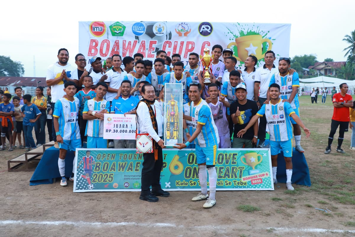 Bupati Nagekeo Resmi Tutup Turnamen Boawae Cup VI (1)