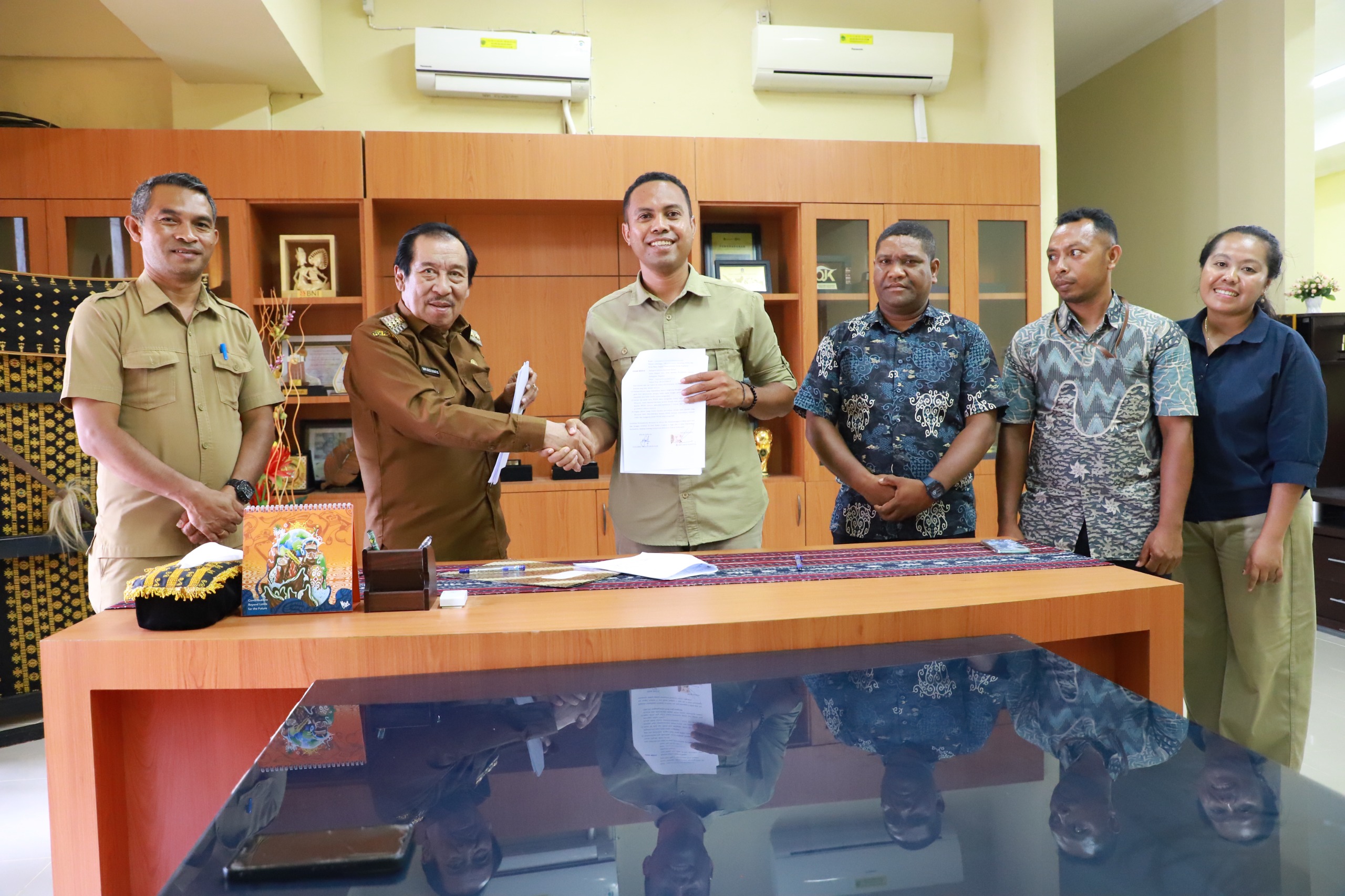 Penandatanganan Kesepakatan Bersama Antara Pemerintah Daerah Kabupaten Nagekeo Dan Kampus Institut Nasional Flores (INF) (2)