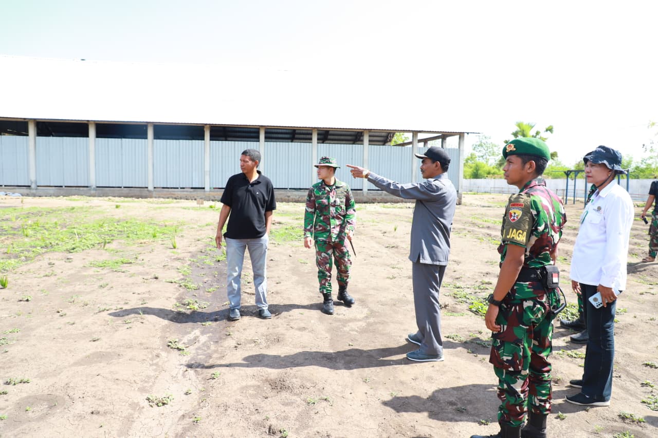 Wakil Bupati Nagekeo Survey Lokasi Holding Ground (1)