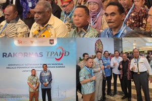 Wakil Bupati Nagekeo Hadiri Rakornas TPAKD 2025