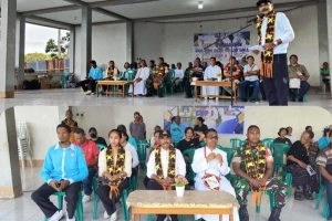 Menyongsong 1 Abad Paroki San Jose  Raja Gelar Turnamen Bola Volly Cup I