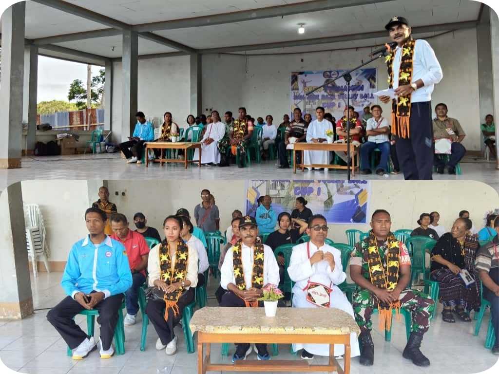 Menyongsong 1 Abad Paroki San Jose Raja Gelar Turnamen Bola Volly Cup I