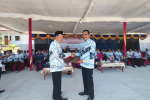 Pengurus PGRI Nagekeo Sampaikan 4 Poin Aspirasi Pada HUT Ke-80 PGRI