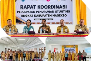 Rakor Percepatan Penurunan Stunting Tingkat Kabupaten Nagekeo