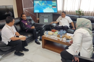 Wabup Gonzalo bertemu Direktur PSKBA, Bahas Penanganan Pasca Bencana